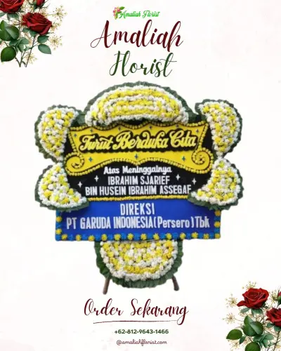 Papan Bunga Duka di Penyambangan