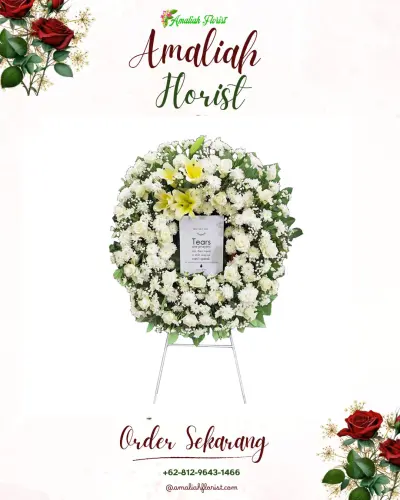 Krans Bunga Duka Cita di Penyambangan